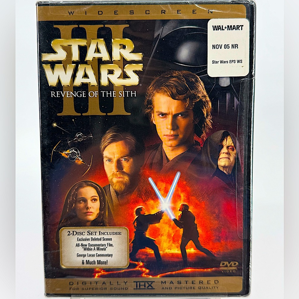 NWT. Star Wars: Episode III - Revenge of the Sith on DVD